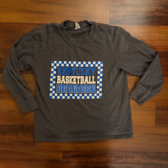 Other - Kentucky Wildcats‎ Basketball Long Sleeve Youth T Shirt Ncaa Champs